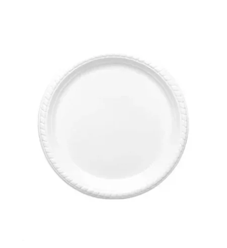 صحون بلاستك صغير